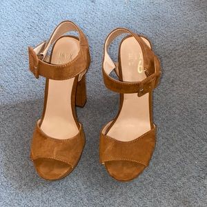 Camel tan heels
